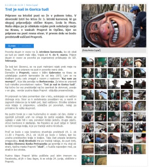 Obala.net 12. februar 2011