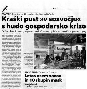 Primorski dnevnik, 20. febbraio 2011
