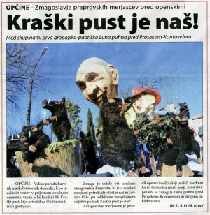 Primorski dnevnik, 6. marec 2011