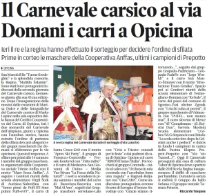 Il Piccolo 17 febbraio 2012