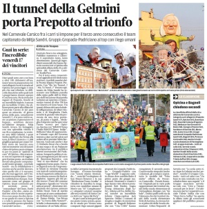 Il Piccolo 19 febbraio 2012