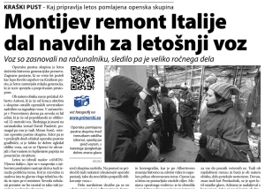 Primorski dnevnik, 14. februar 2012