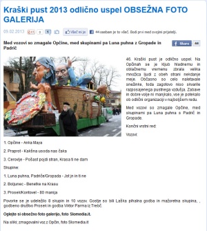 Slomedia, 9. februar 2013