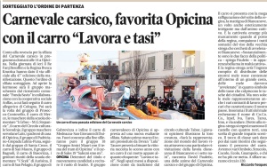 Il Piccolo 28 febbraio 2014