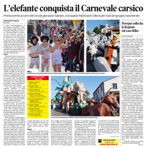Il Piccolo, 9. marec 2014