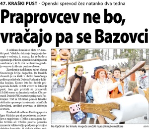 Primorski dnevnik, 15. februar 2014