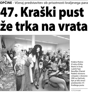 Primorski dnevnik, 22. februar 2014