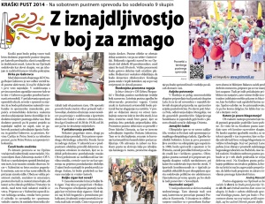 Primorski dnevnik, 27. februar 2014