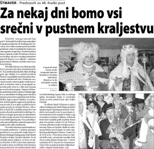 Primorski dnevnik, 8. februar 2015