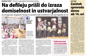 Primorski dnevnik, 14. februar 2015