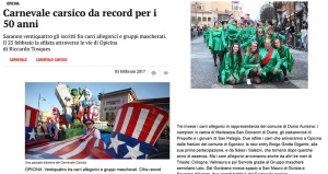 Il Piccolo, 5. februar 2017