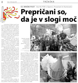 Primorski dnevnik 18. februar 2020