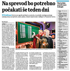 Primorski dnevnik 13. februar 2026