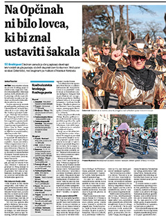 Primorski dnevnik 21. februar 2026